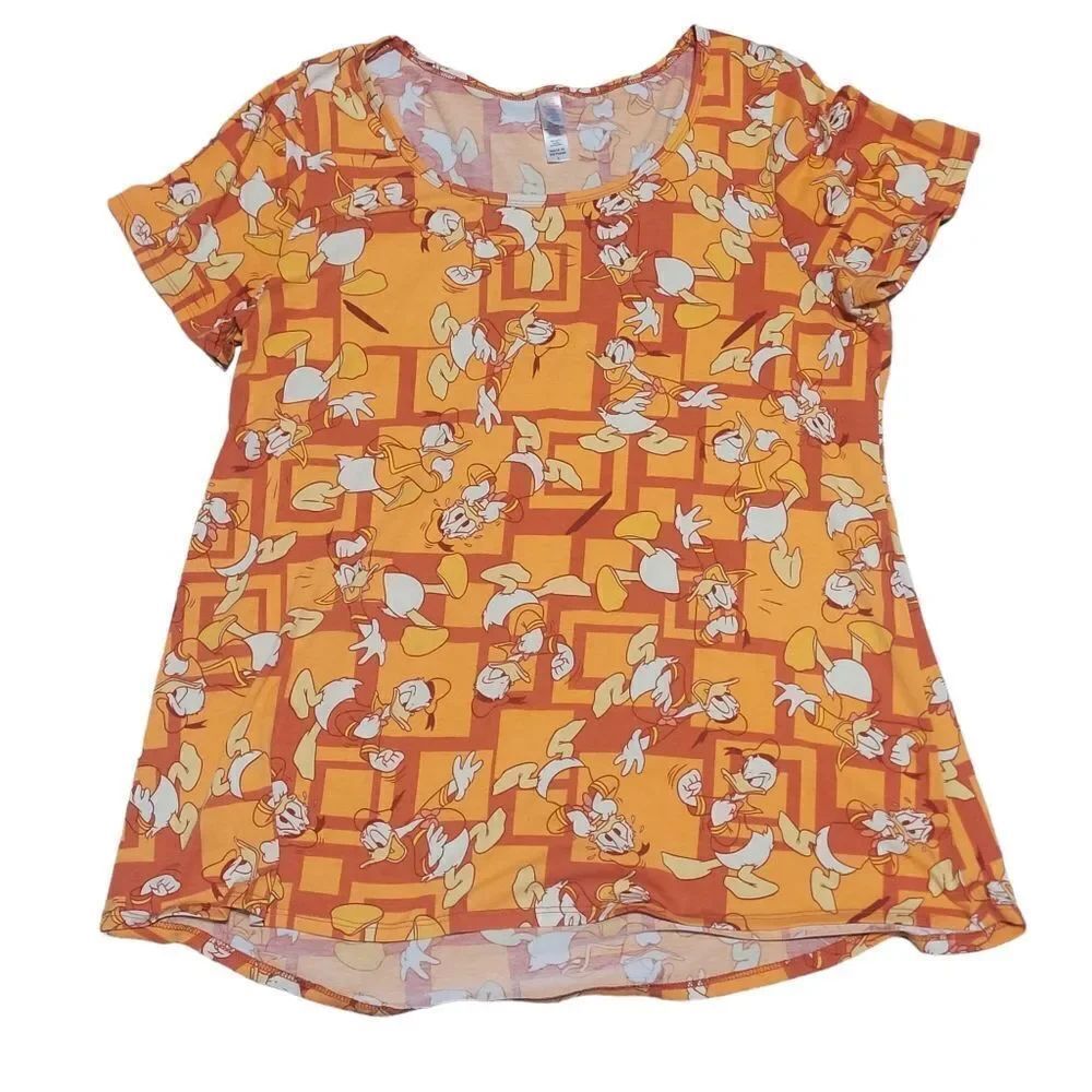Lularoe x Disney donald duck top